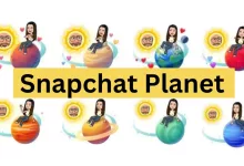 Snapchat planets